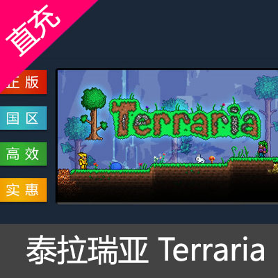 PC中文正版 steam平台 泰拉瑞亚 Terraria国区国区礼物